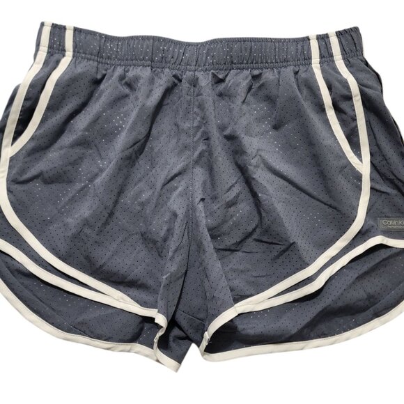 Calvin Klein Women's Gym Shorts Athletic Running Elastic Waist Gray Size‎ M - Picture 2 of 9